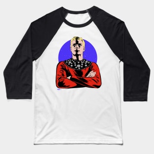 Buster Crabbe - An illustration by Paul Cemmick Baseball T-Shirt